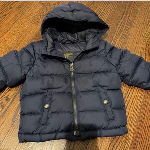 Polo by Ralph Lauren Navy Blue Kids nylon Puffer Jacket